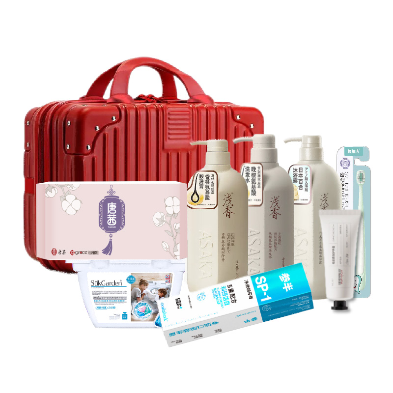 LG浅香原生植萃浅香洗护关爱套装