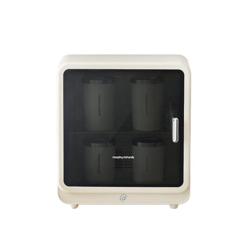 摩飞电器(MORPHY RICHARDS) MR1033 电热消毒柜 家用小型 10L 婴儿奶瓶紫外线消毒烘干收纳一体机