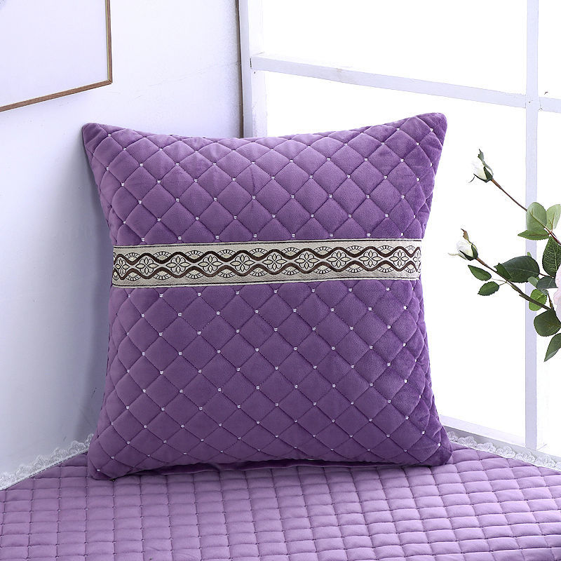 新款网红时尚毛绒抱枕客厅沙发靠枕垫套多功能大号抱枕含芯可拆洗高清大图