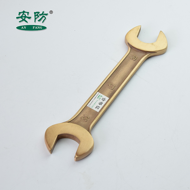 安防(ANFANG)防爆双头呆扳手34*36铝青铜合金双头开口扳手