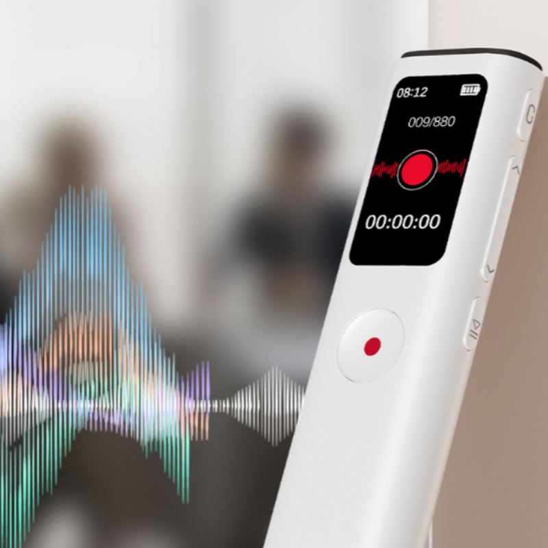 得力 MP307-W 录音笔32G(白色)高清大图