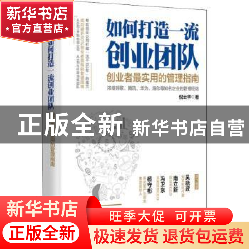 正版 如何打造一流创业团队:创业者最实用的管理指南 倪云华著 中高清大图