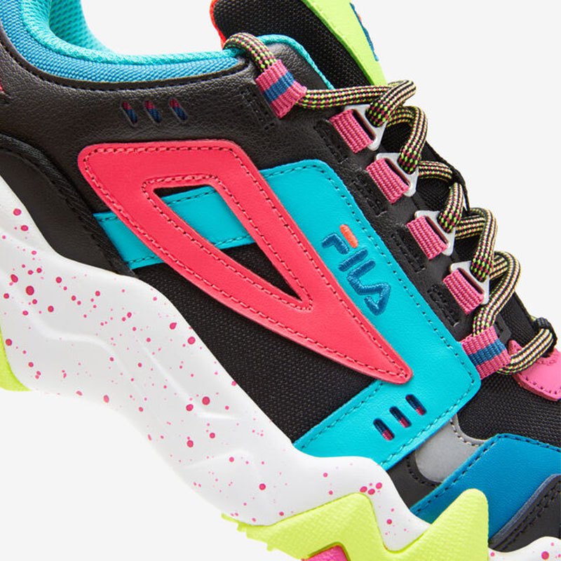 斐乐fila女鞋新款oakmonttreva中底时尚休闲复古老爹鞋缓震舒适运动