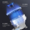 万和(Vanward) 一级能效 天然气灶具 煤气灶双眼灶 台式灶具嵌入式灶两用 燃气炉具自营 JZT-B6B338XW