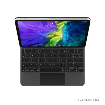 Apple 11英寸 IPad Pro/iPad Air 平板电脑键盘 妙控键盘 无线带触摸键盘 黑色