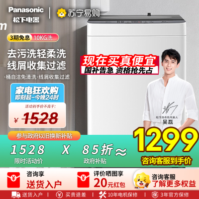 松下波轮洗衣机XQB100-T2F1