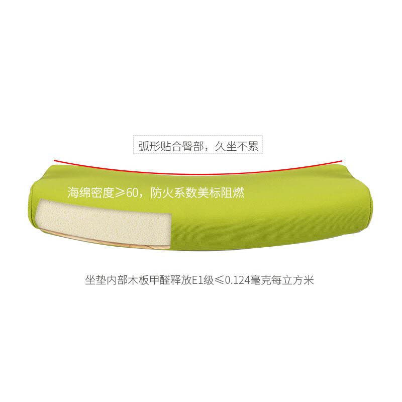 慧采云 办公家具培训折叠椅网布透气会议椅记录椅办公椅舒适靠背椅