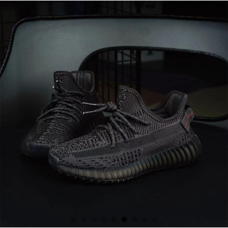 UYEEZY运动户外减震运动2022新款黑满天星超酷潮流设计跑鞋厚底情侣椰子350运动鞋新款