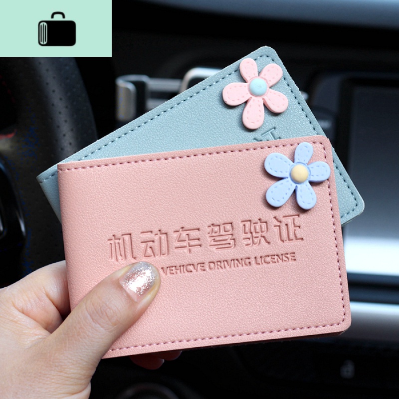 卡包女驾驶证皮套行驶证卡套放卡的包多功能男机动车驾照夹本NEW LAKE女士钱包/卡包高清大图