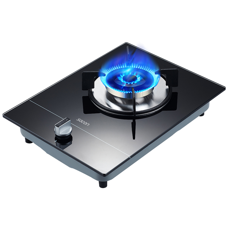 黑色 天然气 帅康燃气灶煤气灶猛火节能单炉个灶天然液化气灶台嵌入式