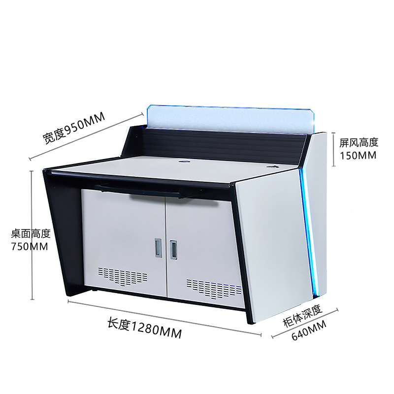 河洛伟业 监控 操作台 双联 张高清大图