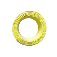 津达 低烟无卤电线WDZB-BYJ-6黄色450/750V 米