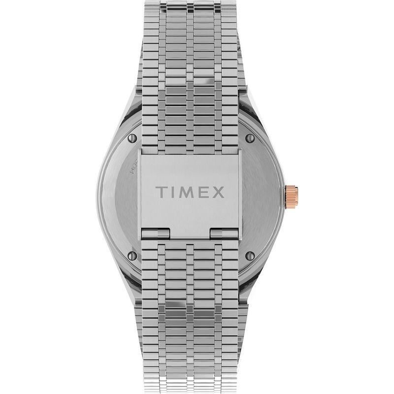 Timex 女士石英腕表mm玫瑰金表圈防水商务休闲女款手表高清大图