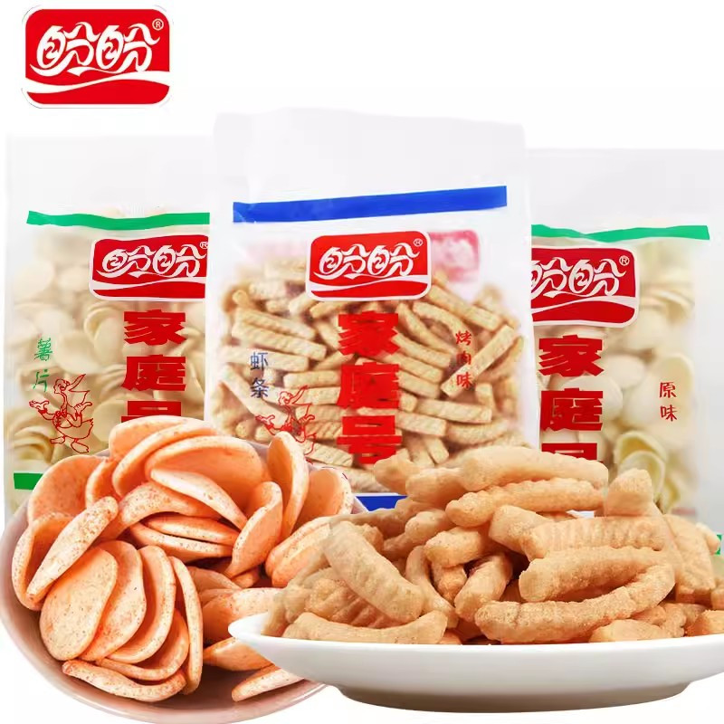 盼盼家庭号薯片100g*3袋混合味休闲薯片膨化零食小吃下午茶