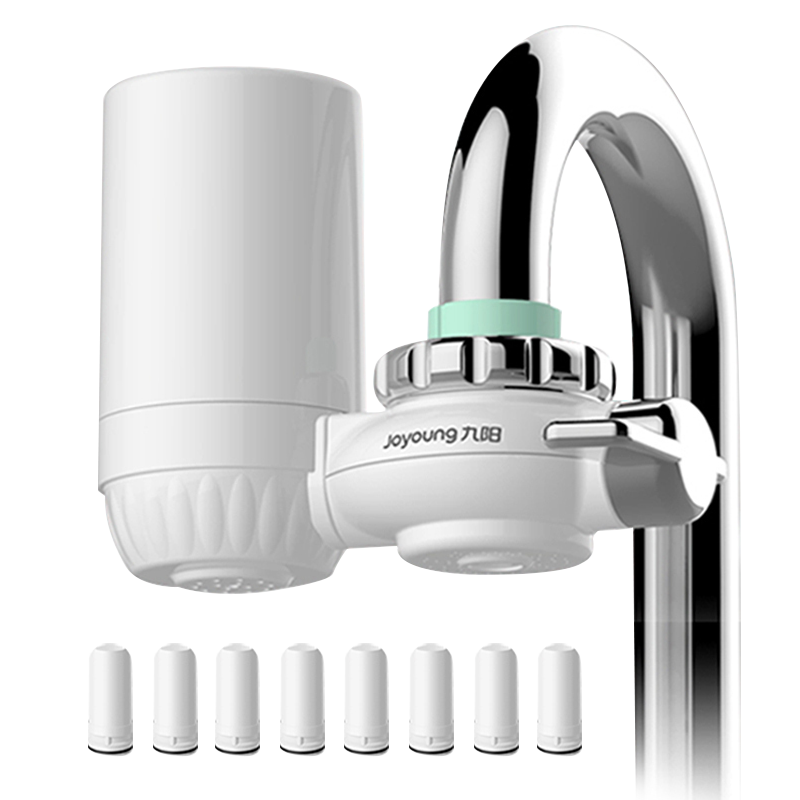 九阳/Joyoung 龙头净水器 台上式 厨房净水龙头 JYW-T01两机8芯高清大图