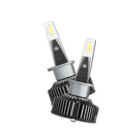 欧司朗OSRAM新品火影者LED H8H9H11H16汽车灯泡大灯远近光灯一对升级改装6000K超亮12V/25W