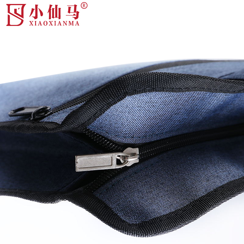小仙马 公文包文件袋手提包 牛津布16寸 个高清大图