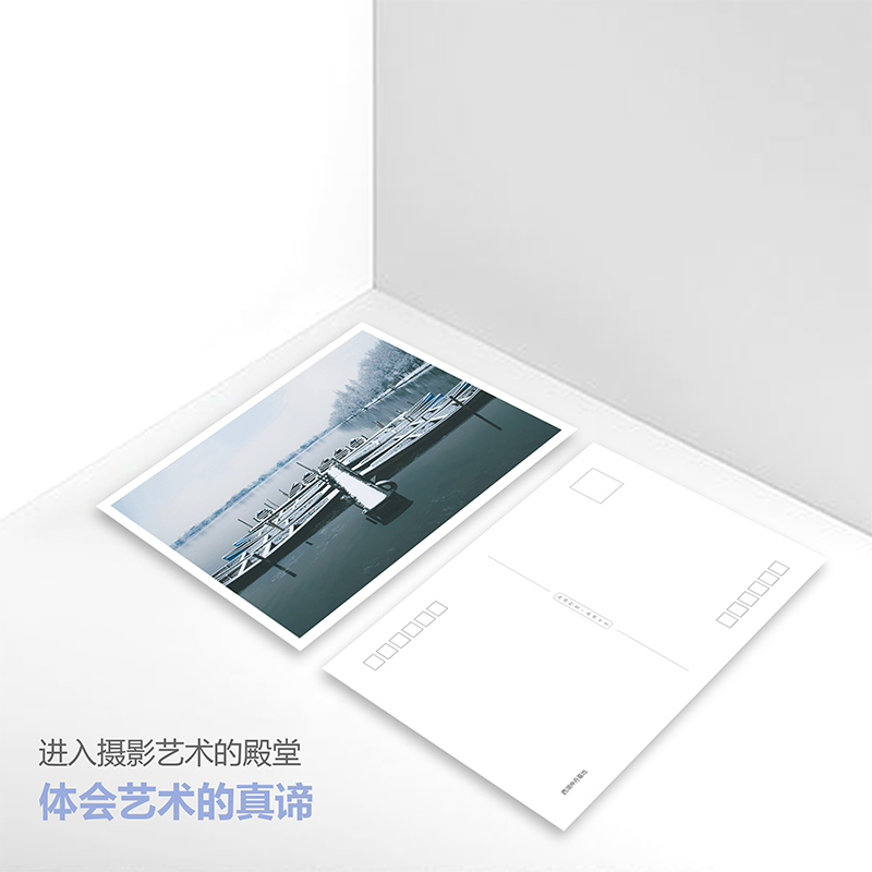 [正版]西湖印象西湖十景明信片32张风景照片集艺术小卡片文艺新年贺卡创意礼物高清大图
