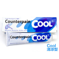 泰国施贵宝Counterpain酸痛膏 扭伤腰酸肌肉按摩膏清凉型