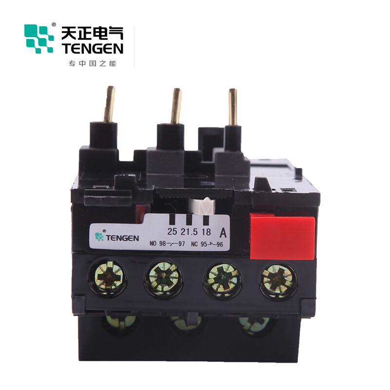天正电气 JRS1 电热式 适配CJX2-25接触器 18-25A 03030010170 过载继电器