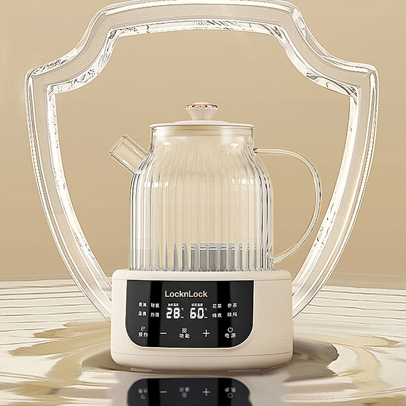乐扣乐扣电水壶1L家用小型新款保温烧水壶EJK3555WHT高清大图