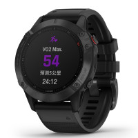 Garmin佳明飞耐时Fenix6 Pro户外智能功能手表身体电量血氧音乐支付跑步越野GPS导航 黑色表圈