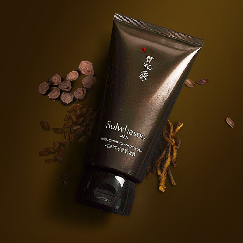 雪花秀(Sulwhasoo)男士清爽洁面乳150ml 深层清洁洗面奶补水