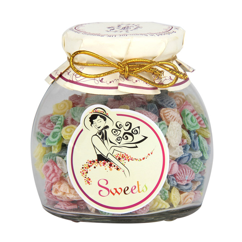 西班牙进口糖果 莎莎的店1886贝壳形什锦水果味糖果 150g*2瓶 漂流瓶装幸运创意糖果 送女友 休闲小零食糖果