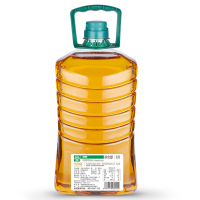 星河 食用油粮油 绿色食品 物理压榨一级特香花生油 桶装 5L
