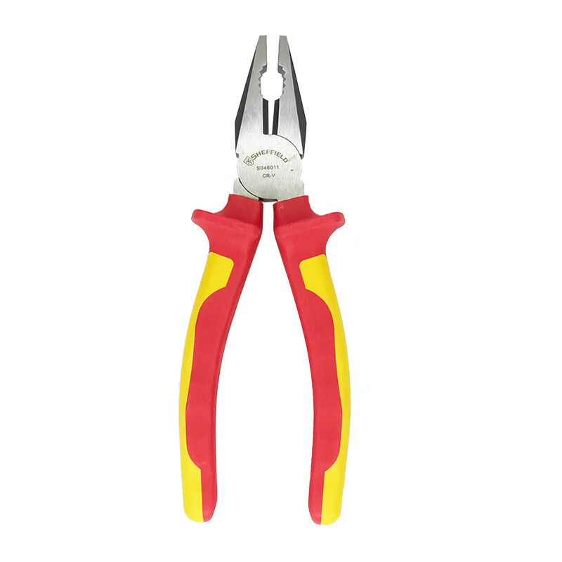 钢盾(SHEFFIELD) S046011 绝缘钢丝钳7英寸【家用】