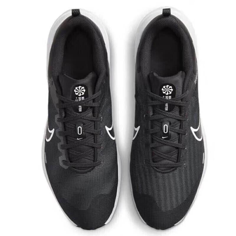 耐克nike男子跑步鞋downshifter12运动鞋dd9293001黑色42