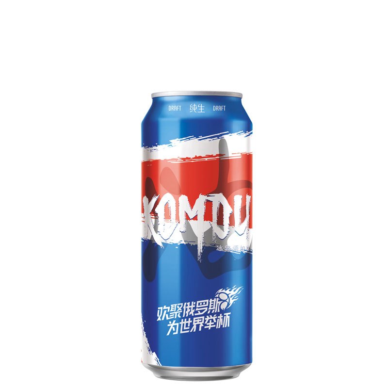 青岛啤酒 8国加油罐500ml*8罐 礼盒装(8度)
