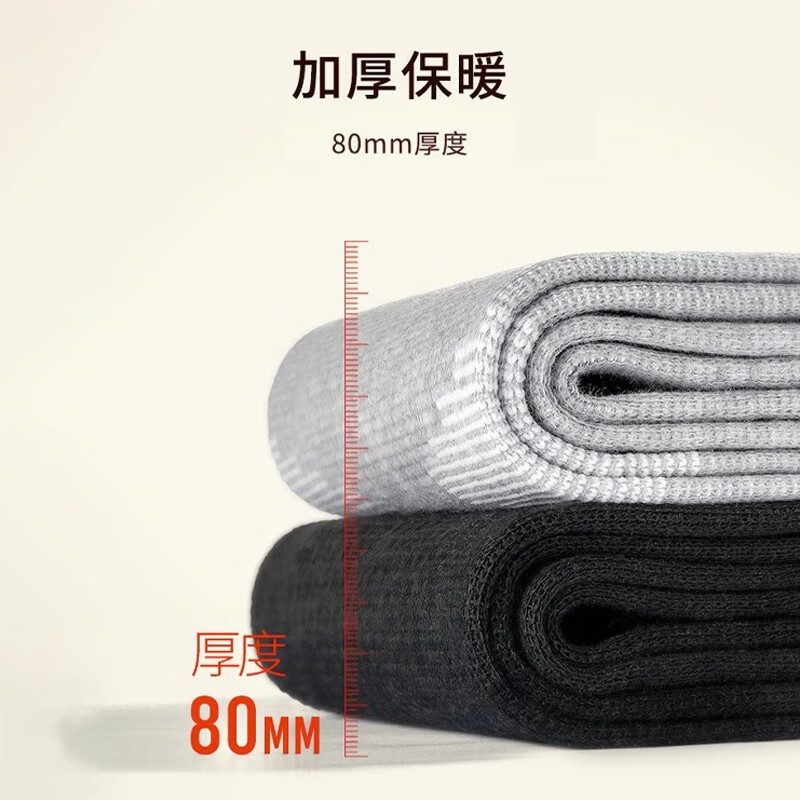 恒源祥 AEK202228YW 远红外护膝长款 黑色(请备注好尺码)高清大图