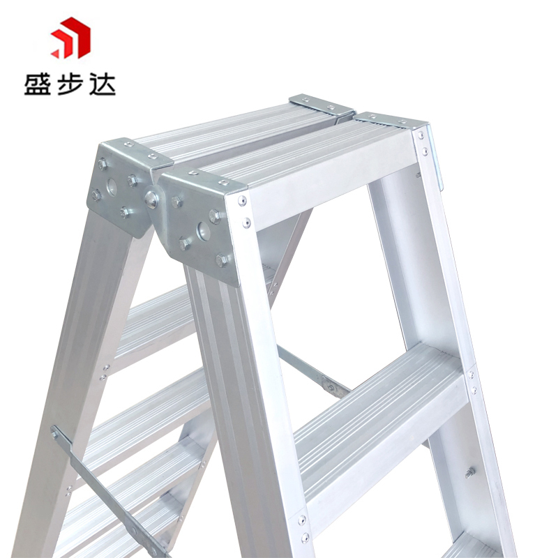 盛步达铝合金平板双侧梯子1.5米含顶5步 SD-LSCP15(个)高清大图