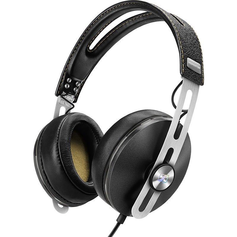 森海塞尔(Sennheiser) MOMENTUM i 大馒头2代 头 戴式包耳高保真立体声耳机 苹果版 黑色