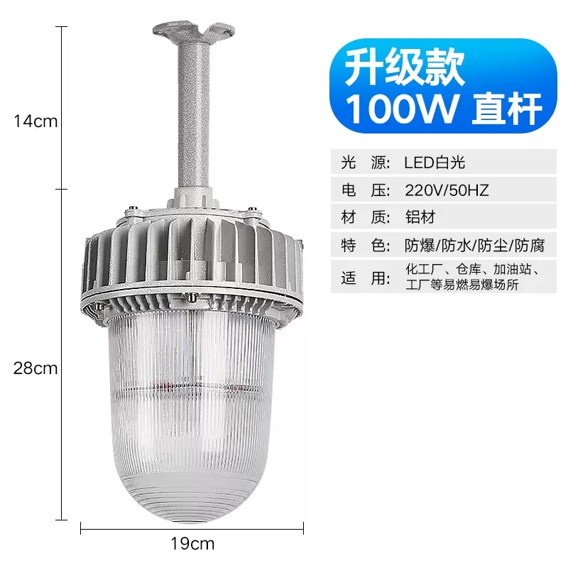 RDZM 平台灯 RF9183 LED三防泛光灯100W 套