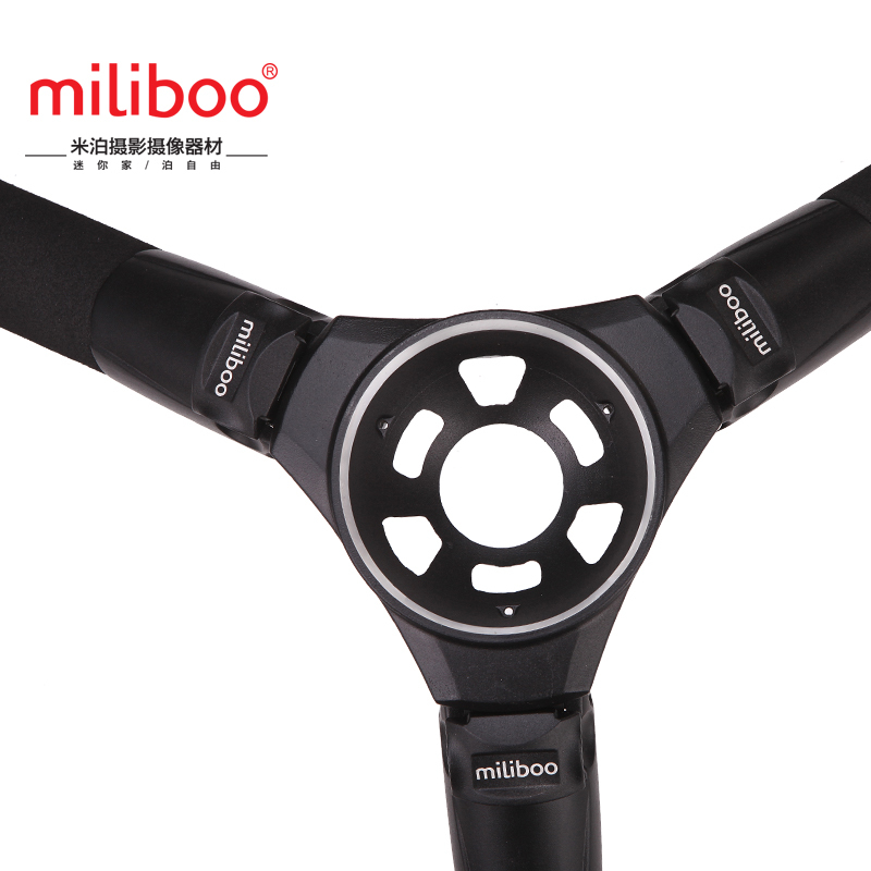 miliboo 米泊 MTT703B 碳纤维三脚架摄像机单反数码相机带脚架包 MTT703B碳纤维脚架(不含云台)