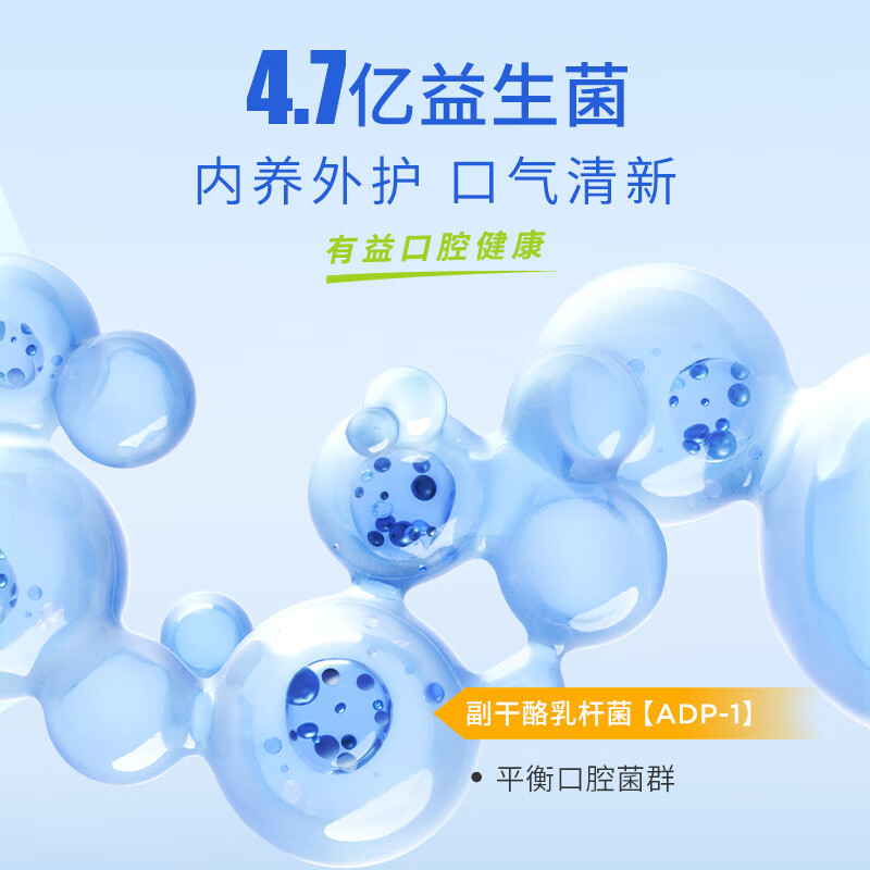BOP波普专研口香爆珠双拼口味(冰镇西瓜味+玲珑蜜瓜味)30粒*1盒高清大图