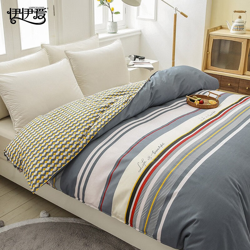 伊伊爱 BT-9CM-001 全棉斜纹印花 220*240cm 被套 (计价单位:件) 品调