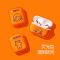 适用AirPods pro保护套1/2代硅胶苹果耳机套荧光airpods2无线耳机 AirPods1/2代通用 可爱女孩