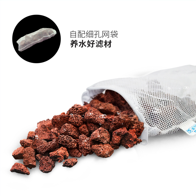 火山石水族箱鱼缸过滤 火山晶石观赏鱼滤材铺缸底布景高清大图