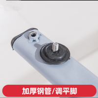 [洛偃]办公培训桌长条桌阅览桌会议室折叠翻板桌滑轮侧翻培训桌