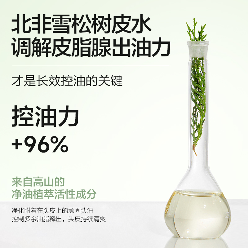 柏缇pote 北非雪松控油蓬松洗发水505ml高清大图
