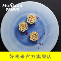 好利来玫瑰绿豆糕点休闲零食点心早餐（8枚160g）*1
