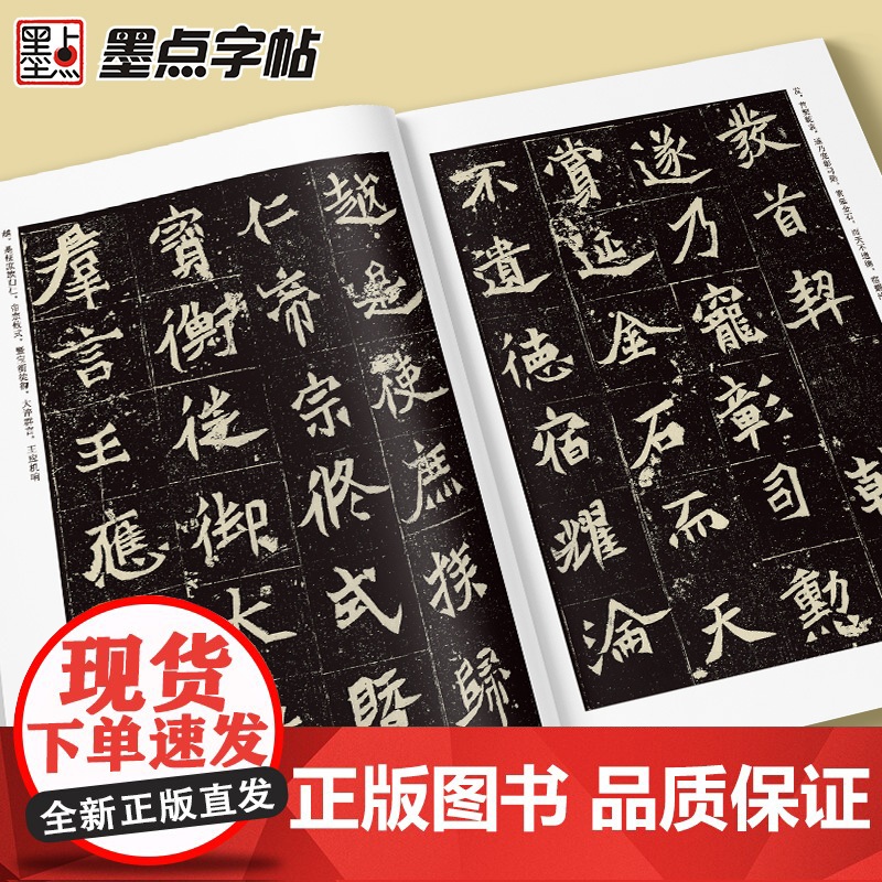 墨点字帖 墓志名品 中国碑帖高清解析本书法临摹字帖王羲献之行书草书毛笔书法字帖名碑帖精粹名品原帖学生成人初学毛笔字帖高清大图