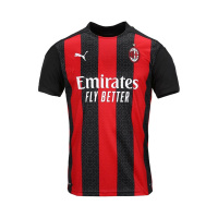 彪马 Puma 2020-21赛季AC米兰主场球衣 球迷版足球服 75727701