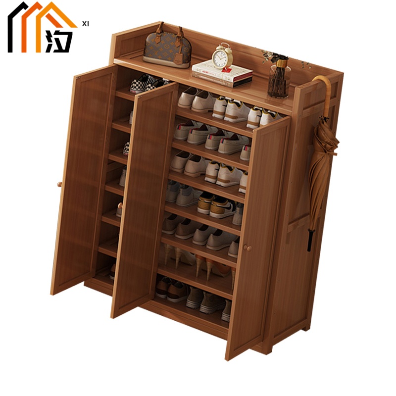 汐鞋柜八层个高清大图