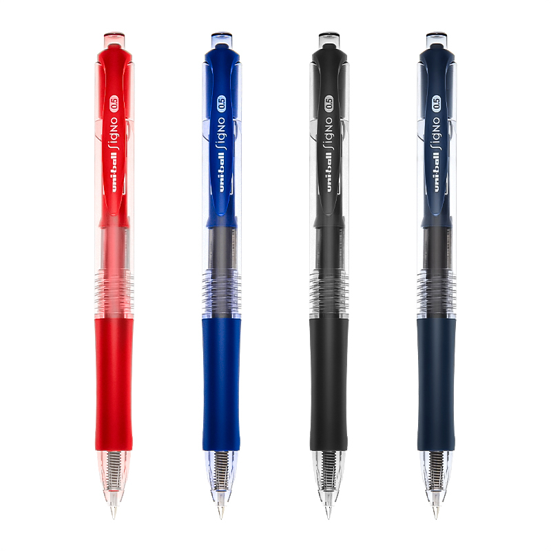 Uni笔类umn 152 日本uni三菱umn 152中性笔uni Ball按动式水笔0 5mm蓝黑色摁动按压式学生用学霸笔 价格图片品牌报价 苏宁易购皓馨办公文具专营店