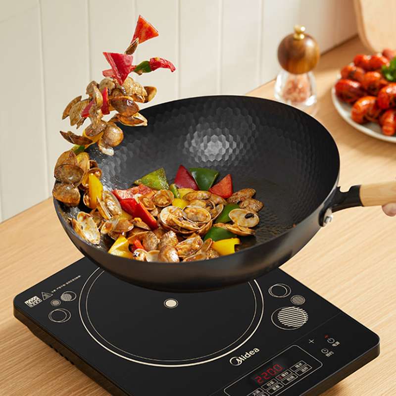 美的电磁炉 MC-DZ03SZ 2200W 大火力 8档火力可调高清大图