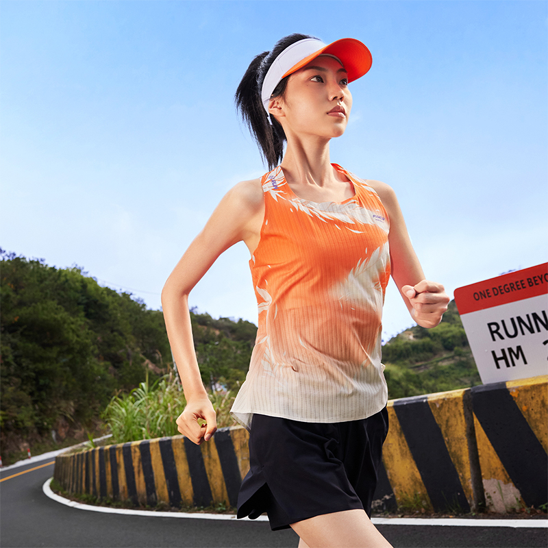 飞燃AIR丨361°运动背心女夏季新款马拉松速干透气跑步服女士背心高清大图